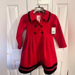 NWT SOFIE 🌹 ROSE Long Double Breasted Jacket